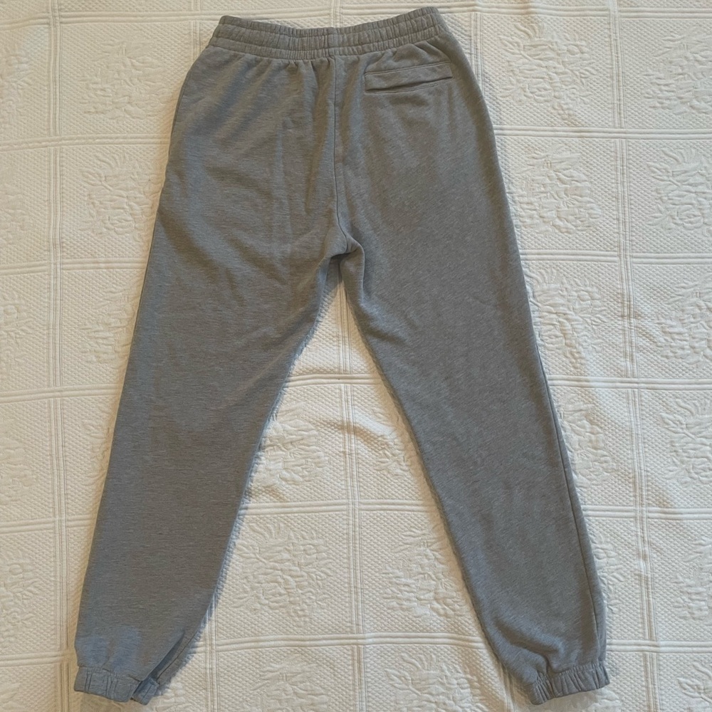 Zumiez Danny Duncan Logo Sweatpants Joggers Gray Tie Waist Pockets Small - Picture 5 of 13